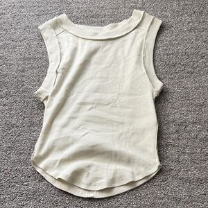 Off-white free people tank top